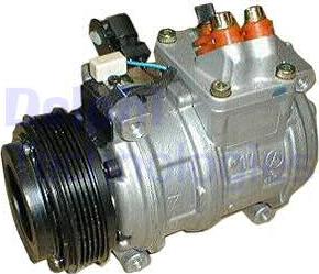 Delphi TSP0155257 - Компрессор кондиционера autospares.lv