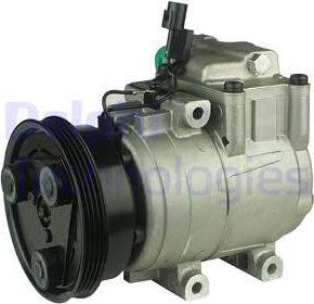 Delphi TSP0155219 - Компрессор кондиционера autospares.lv