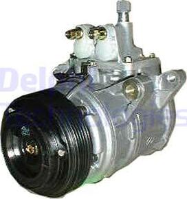 Delphi TSP0155210 - Компрессор кондиционера autospares.lv