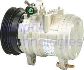 Delphi TSP0155223 - Компрессор кондиционера autospares.lv