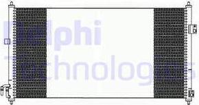 Delphi TSP0225615 - Конденсатор кондиционера autospares.lv