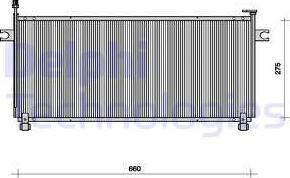 Delphi TSP0225086 - Конденсатор кондиционера autospares.lv