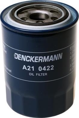 Denckermann A210422 - Масляный фильтр autospares.lv