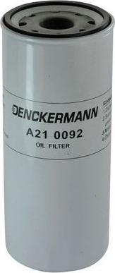 Denckermann A210092 - Масляный фильтр autospares.lv