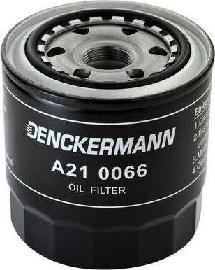 Denckermann A210066 - Масляный фильтр autospares.lv