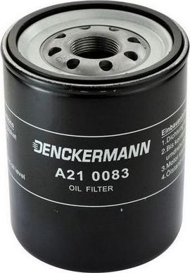 Denckermann A210083 - Масляный фильтр autospares.lv