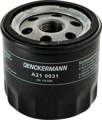 Denckermann A210031 - Масляный фильтр autospares.lv