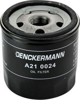 Denckermann A210024 - Масляный фильтр autospares.lv