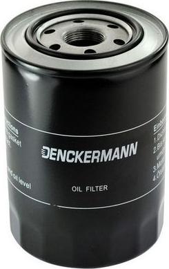 Denckermann A210108 - Масляный фильтр autospares.lv