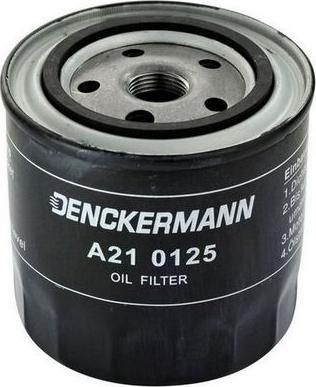 Denckermann A210125 - Масляный фильтр autospares.lv