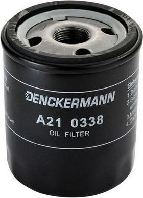 Denckermann A210338 - Масляный фильтр autospares.lv