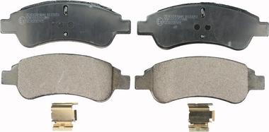 Denckermann B110851 - Тормозные колодки, дисковые, комплект autospares.lv