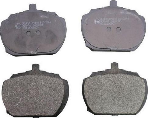Denckermann B110244 - Тормозные колодки, дисковые, комплект autospares.lv