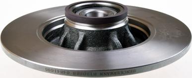 Denckermann B130688 - Тормозной диск autospares.lv