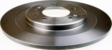 Denckermann B130682 - Тормозной диск autospares.lv