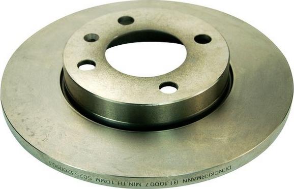 Denckermann B130007 - Тормозной диск autospares.lv