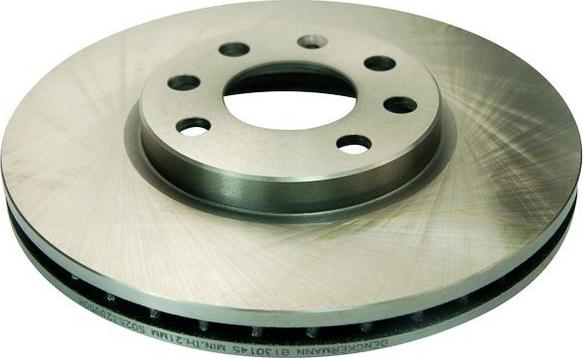 Denckermann B130145 - Тормозной диск autospares.lv