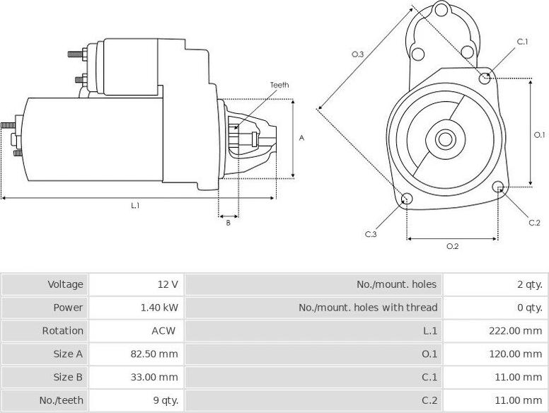 Denso 4280002291 - Стартер autospares.lv