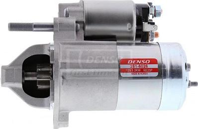 Denso 281-6026 - Стартер autospares.lv