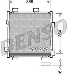 Denso DCN50040 - Конденсатор кондиционера autospares.lv