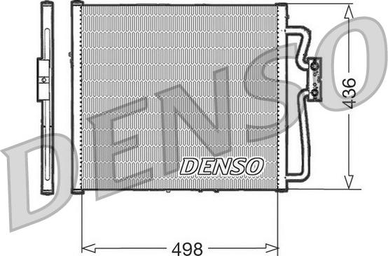 Denso DCN05019 - Конденсатор кондиционера autospares.lv