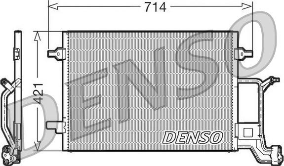 Denso DCN32019 - Конденсатор кондиционера autospares.lv
