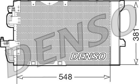 Denso DCN20005 - Конденсатор кондиционера autospares.lv
