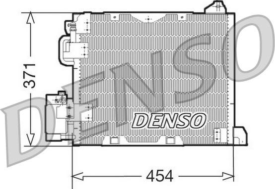 Denso DCN20006 - Конденсатор кондиционера autospares.lv