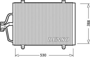 Denso DCN23003 - Конденсатор кондиционера autospares.lv