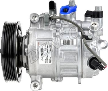 Denso DCP02105 - Компрессор кондиционера autospares.lv