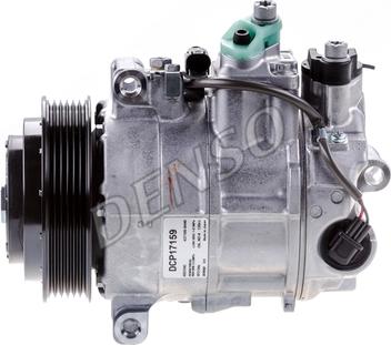 Denso DCP17159 - Компрессор кондиционера autospares.lv