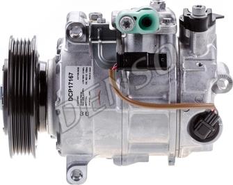 Denso DCP17167 - Компрессор кондиционера autospares.lv