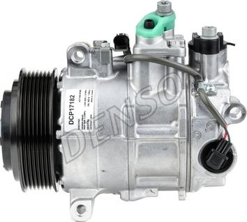 Denso DCP17182 - Компрессор кондиционера autospares.lv