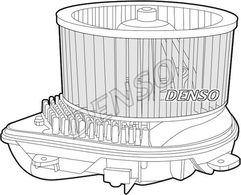 Denso DEA07013 - Вентилятор салона autospares.lv