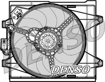 Denso DER09048 - Вентилятор, охлаждение двигателя autospares.lv