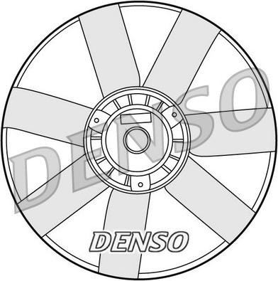 Denso DER32005 - Вентилятор, охлаждение двигателя autospares.lv