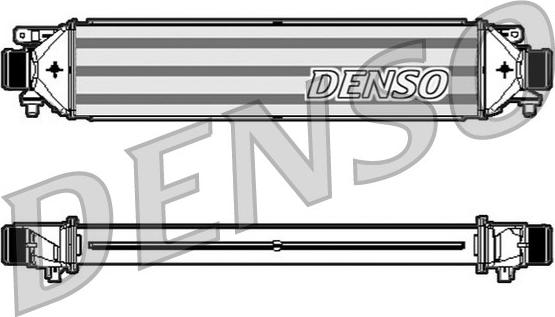 Denso DIT13001 - Интеркулер, теплообменник турбины autospares.lv