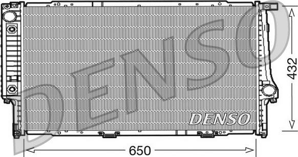 Denso DRM05062 - Радиатор, охлаждение двигателя autospares.lv