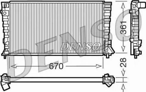 Ava Quality Cooling CN 2151 - Радиатор, охлаждение двигателя autospares.lv