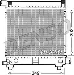 Denso DRM17027 - Радиатор, охлаждение двигателя autospares.lv