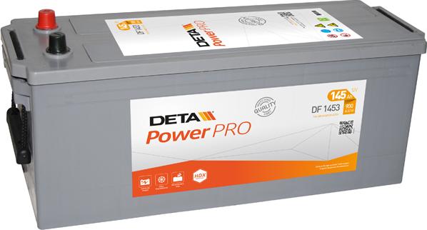 DETA DF1453 - Стартерная аккумуляторная батарея, АКБ autospares.lv
