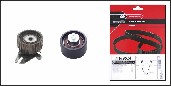 DEXWAL MOBIDEX 07-482 - Комплект зубчатого ремня ГРМ autospares.lv