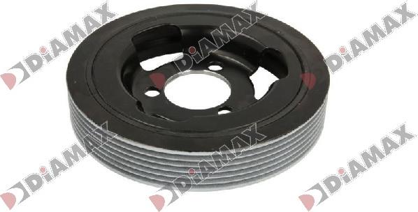 Diamax A9048 - Шкив коленчатого вала autospares.lv