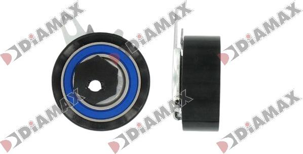 Diamax A5096 - Натяжной ролик, зубчатый ремень ГРМ autospares.lv