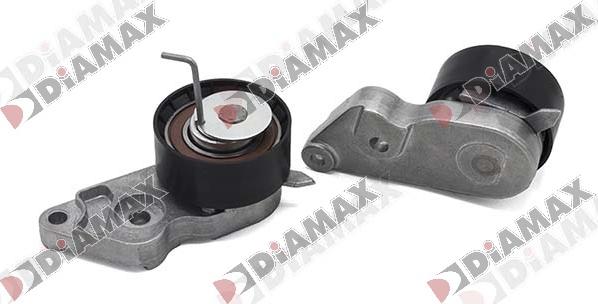 Diamax A5090 - Натяжной ролик, зубчатый ремень ГРМ autospares.lv