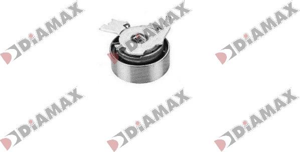 Diamax A5103 - Натяжной ролик, зубчатый ремень ГРМ autospares.lv