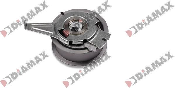 Diamax A5107 - Натяжной ролик, зубчатый ремень ГРМ autospares.lv