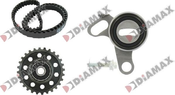 Diamax A6049 - Комплект зубчатого ремня ГРМ autospares.lv