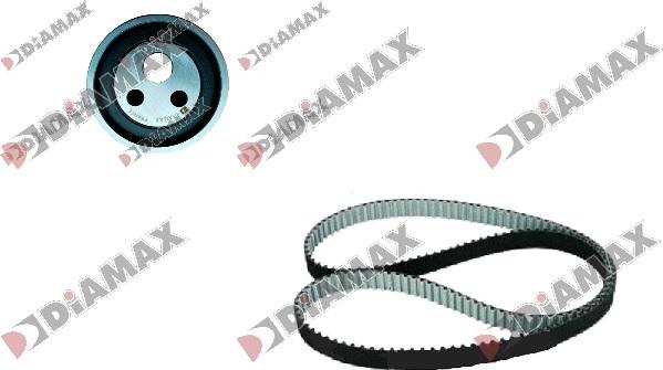 Diamax A6054 - Комплект зубчатого ремня ГРМ autospares.lv