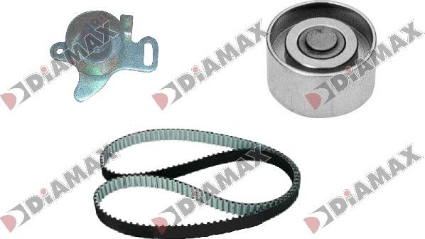 Diamax A6051 - Комплект зубчатого ремня ГРМ autospares.lv